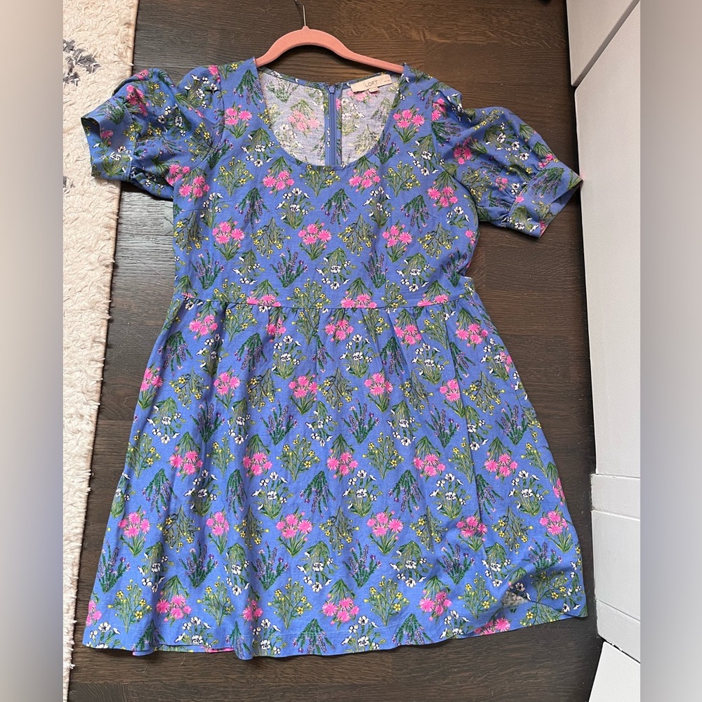 Ann Taylor Loft Flowered Dress MP